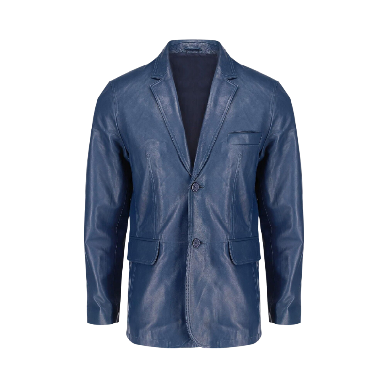 mens leather blazers axezee