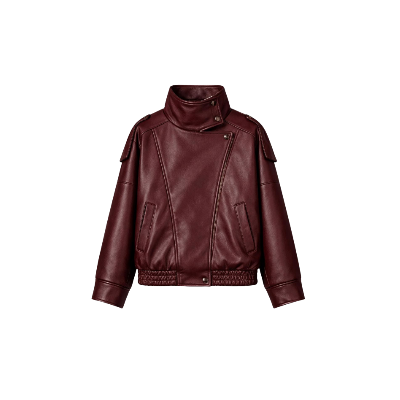 womens oversized leather jackets axezee
