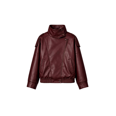 womens oversized leather jackets axezee