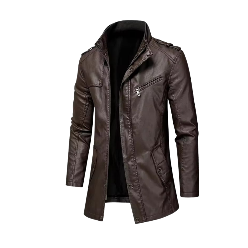 mens leather coats axezee