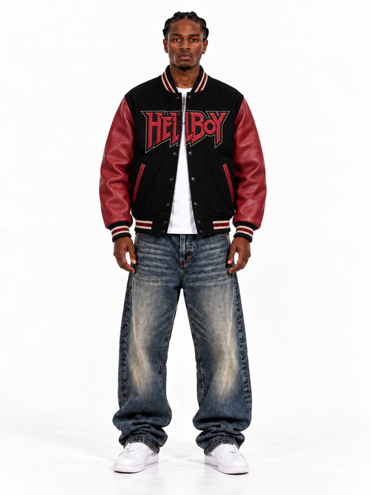 HellBoy Varsity Jacket