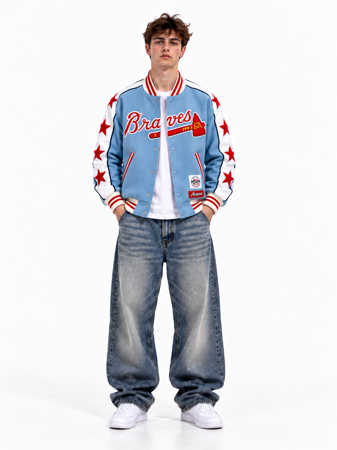 Axezee Atlanta Braves Varsity Jacket
