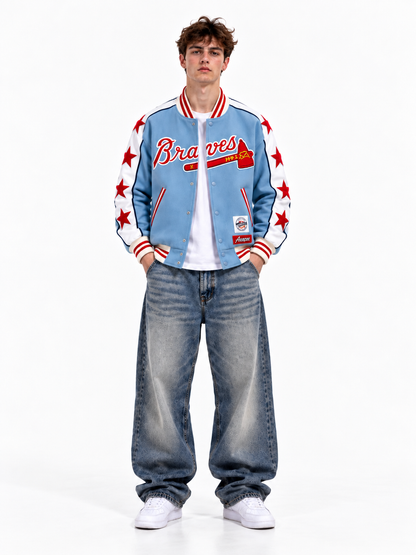 Axezee Atlanta Braves Varsity Jacket