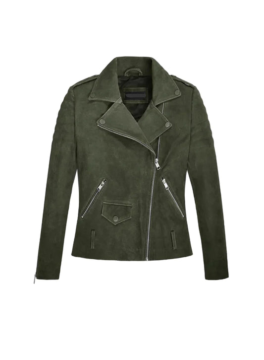 Evrim Moto Leather Jacket