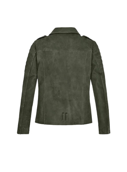 Evrim Moto Leather Jacket