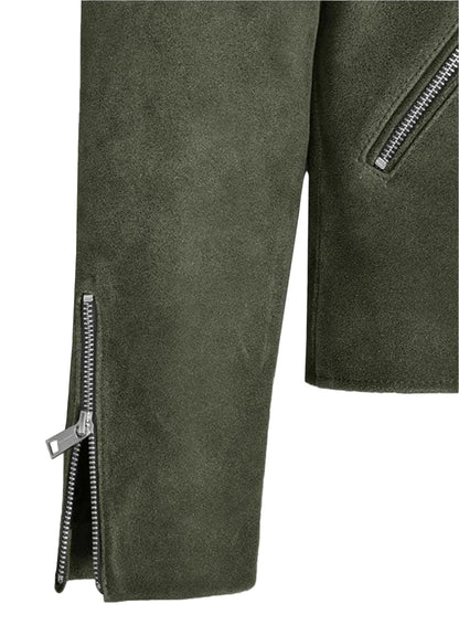 Evrim Moto Leather Jacket