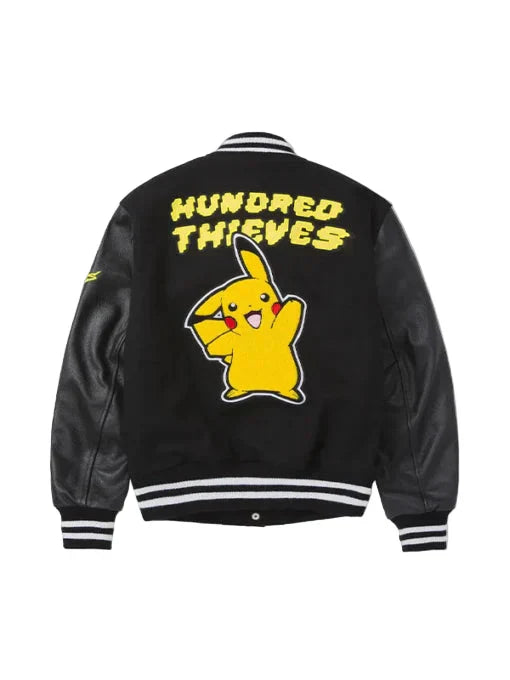 Golden Bear Pikachu Varsity Jacket