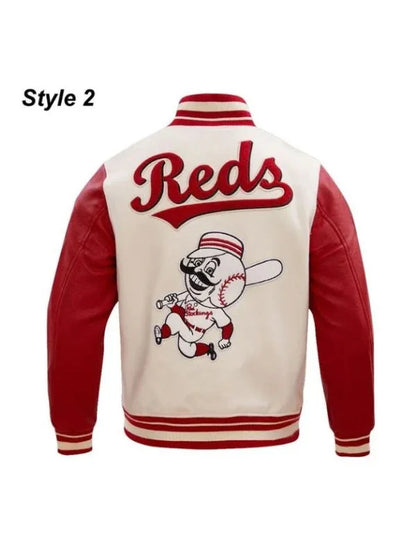 MLB Cincinnati Reds Retro Varsity Jacket