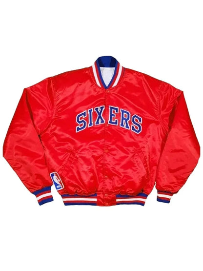 Philadelphia Sixers Starter Red Jacket