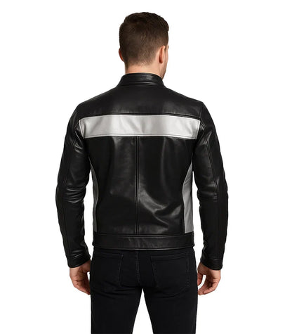 black biker jacket 