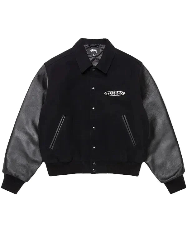 Stüssy Globe Varsity Jacket