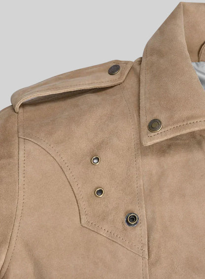 Wiella Biker Suede Leather Jacket