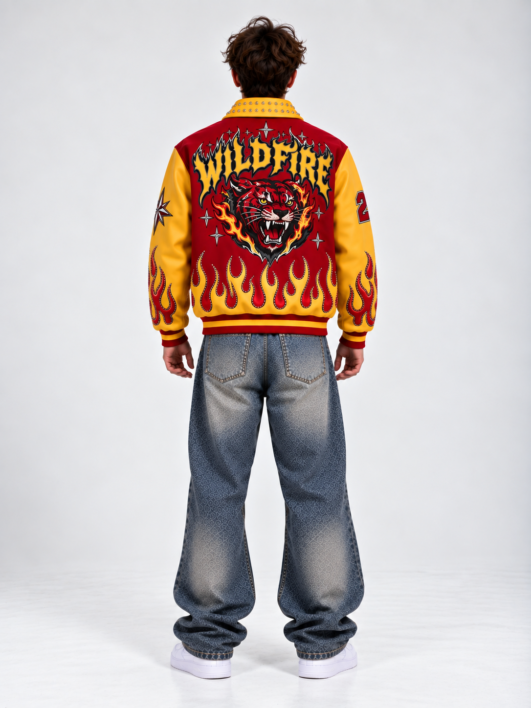 Wild Fire Varsity Jacket