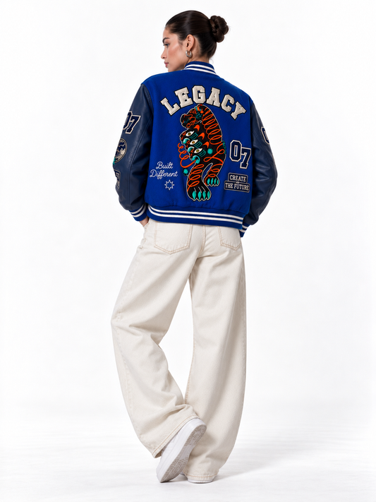 Women Axezee Legacy Varsity Jacket
