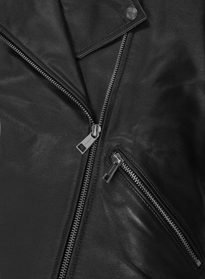 Women's Biker Leather Jacket