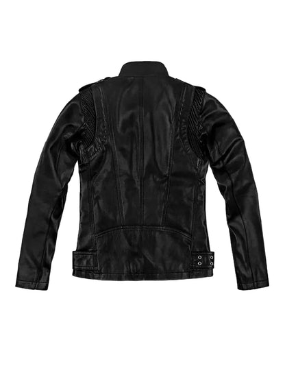 Women’s Biker Leather Jackets Stylish Outerwear