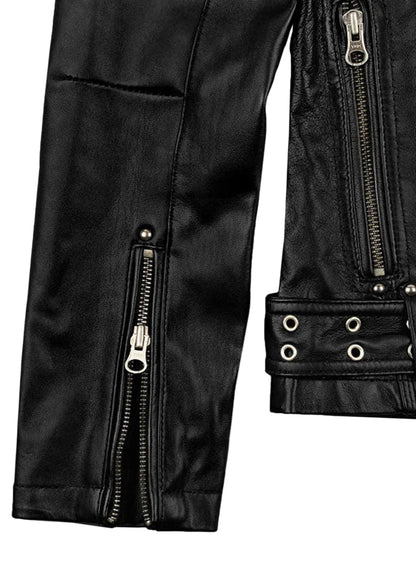 Women’s Biker Leather Jackets Stylish Outerwear