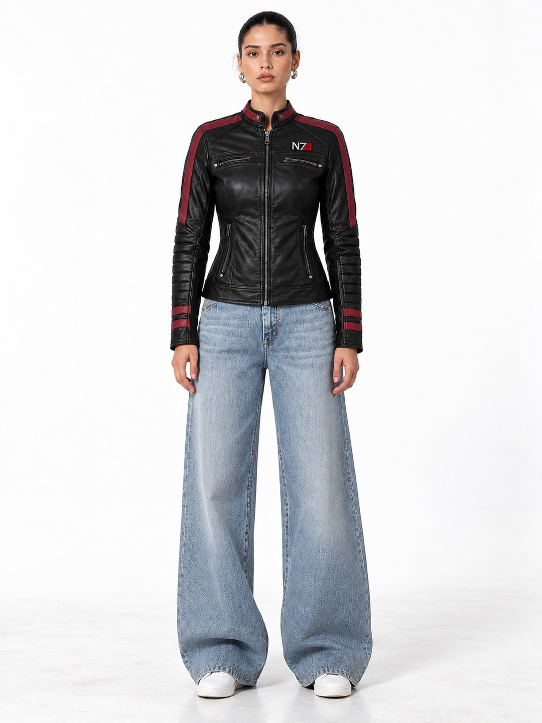 Womens Commander Shepard Leather Jacket