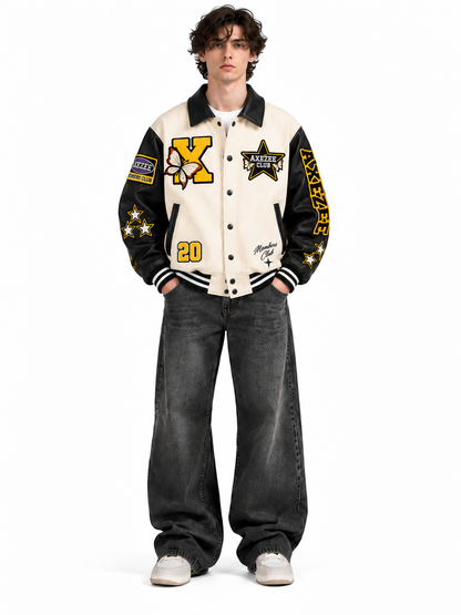 X Axezee Club Varsity Jacket
